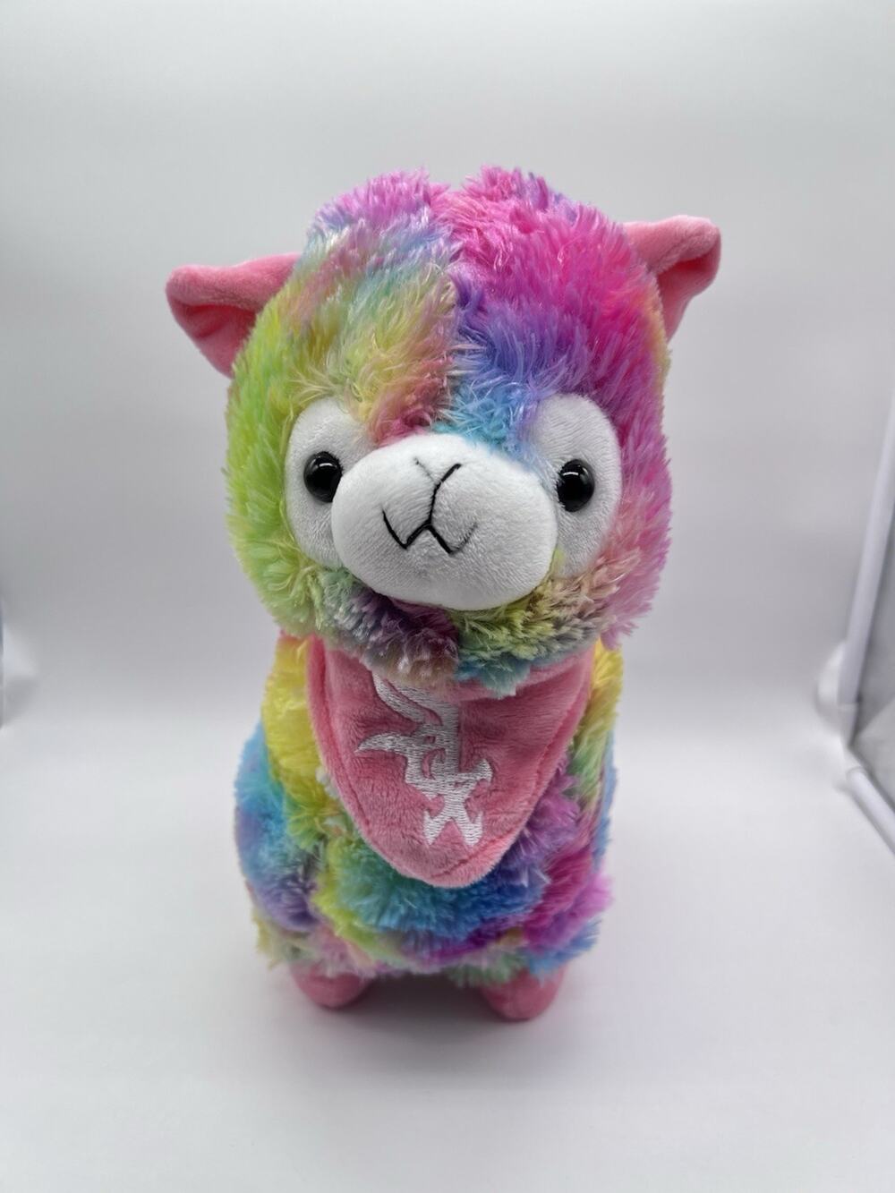 Foco MLB Chicago White Sox Llama Plush Stuffed Animal Toy Multicolor Bandana 12”